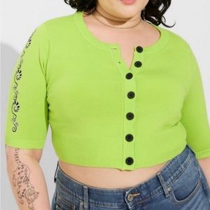 Torrid Beetlejuice Button Up